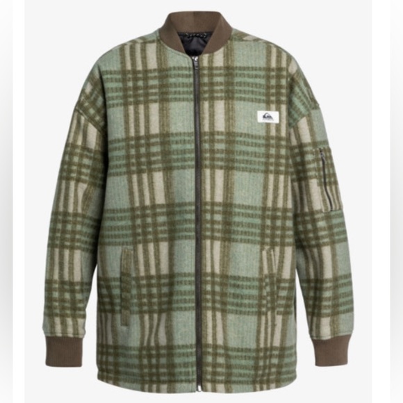 Quiksilver Womens High Forest Bomber Jacket, Medium - Picture 5 of 11